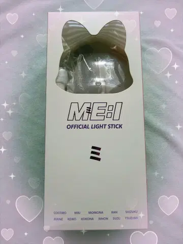 ME:I OFFICIAL LIGHT STICK 고양이 귀 디자인 미아이