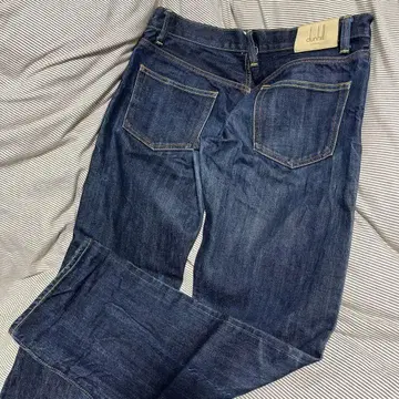 dunhill 다크 블루 스트레이트 데님 팬츠 32L