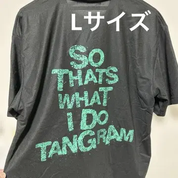 TANGRAM 골프 피케 셔츠 블랙 L 사이즈