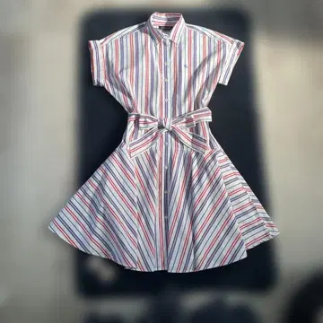 LAUREN RALPH LAUREN 스트라이프 셔츠 원피스 2