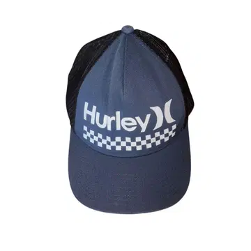 00s Hurley X Logo Design Mesh Cap