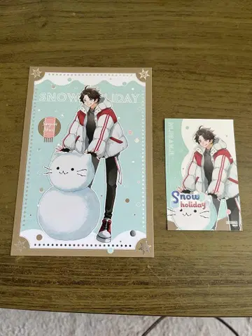 복 고양이 니지산지 snowholiday 사에구사 아키나 포스카 스티커