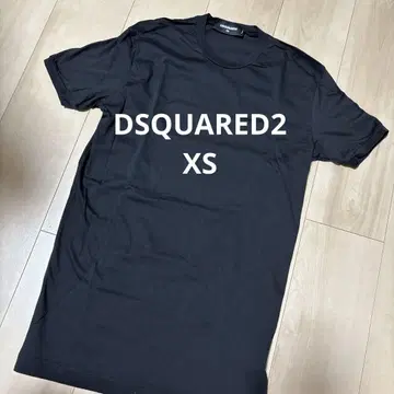 DSQUARED2 티셔츠 블랙 XS