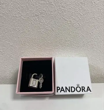PANDORA Padlock and Key Dangle Charm