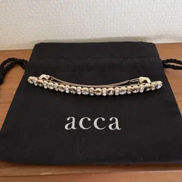 acca 큐빅 헤어 클립