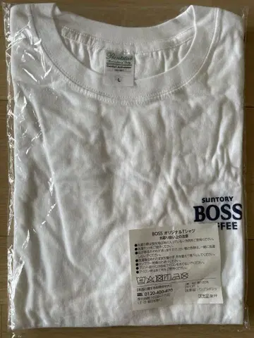 BOSS 화이트 티셔츠