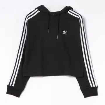ADIDAS SHORT HOODIE 맨투맨 IU2424 BLACK