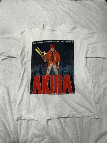 AKIRA 애니메이션 티셔츠 화이트