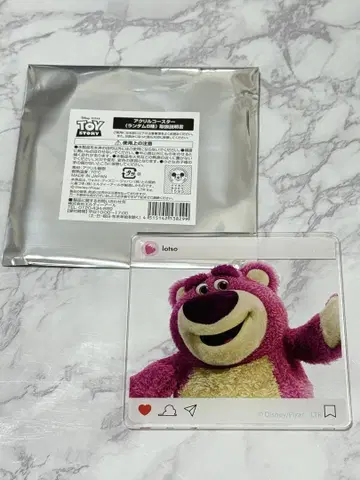OHMYCAFE 토이스토리 아크릴 코스터 랏소