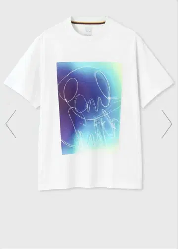 Paul Smith Scrawl Logo 프린트 T셔츠