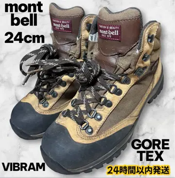 [ 24cm ] 몽벨 GORE-TEX 트레킹 슈즈 비브람 밑창