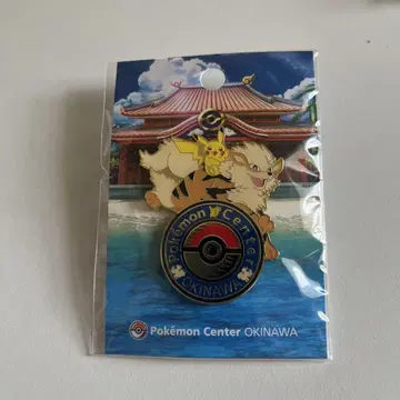 미개봉 새상품! 오키나와 한정 포켓몬 센터 로고 핀즈