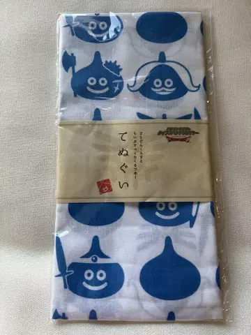 새상품 드래곤 퀘스트 라이브 스펙터클 투어 한정 용사 슬라임 손수건