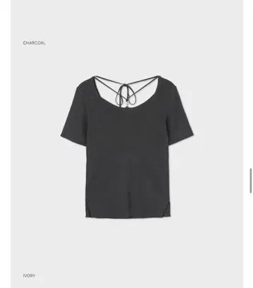 Atelier Nain HEART NECK STRAP SLIM KNIT