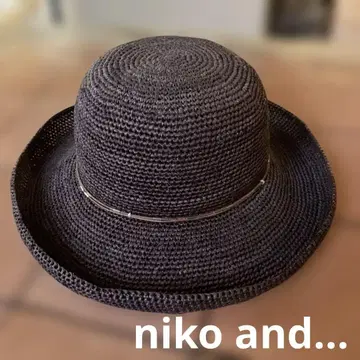 [미사용] niko and - 니코앤드 오리지널 라피아 햇