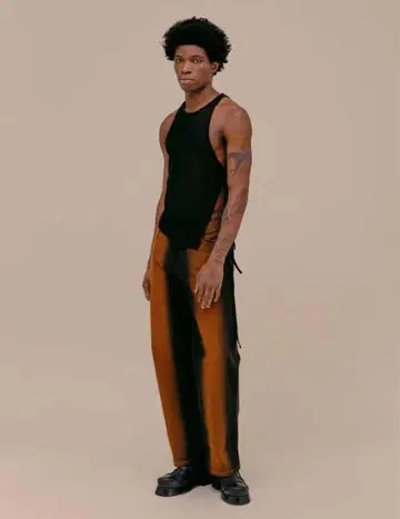 ECKHAUS LATTA wide leg jean ozone