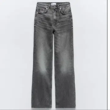 ZARA 와이드 레그 데님 32