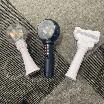 응원봉 세트 화이트/블루