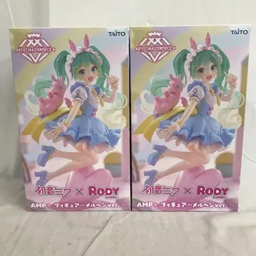 VF8068 미개봉 하츠네 미쿠 x RODY AMP+ 피규어 2개 세트
