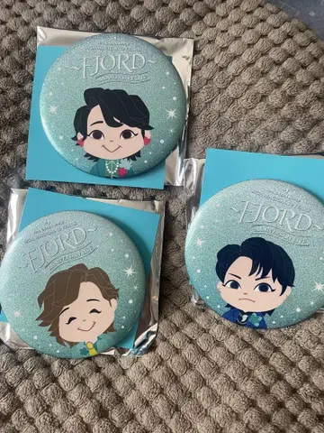 미세스 그린 애플 FJORD 캔뱃지 컴플리트 3세트