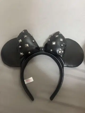Disney 머리띠 블랙 스톤