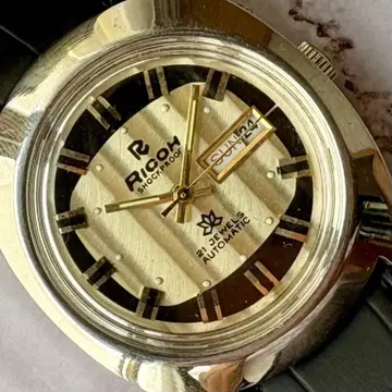 RICOH 오버홀 데이데이트 오토매틱 일본제 앤티크 70S