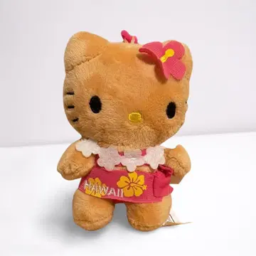 하와이 한정판 태닝 키티 키링