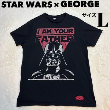 STAR WARS x GEORGE 콜라보 티셔츠 사이즈 L 다스 베이더