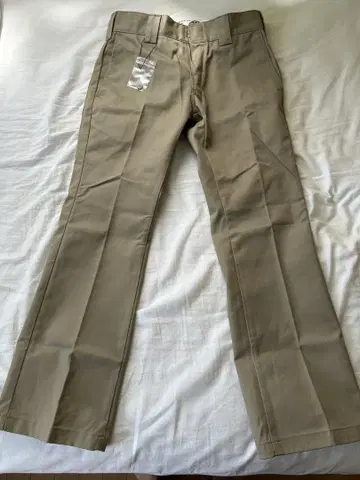 [택 포함 미사용 새상품] Dickies 플랫 프론트 워크 팬츠 28