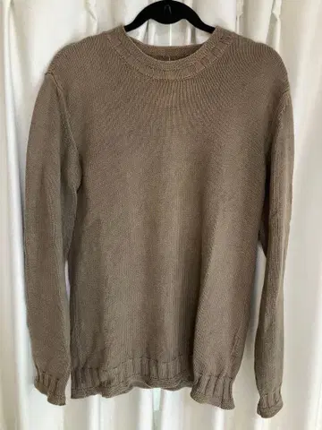 MHL, 베이지 크루넥 니트 L