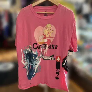 초레어 CAPCOM 캐서린 티셔츠 2X