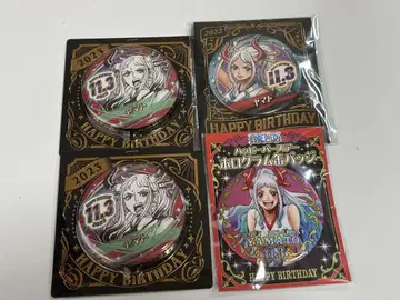 ONE PIECE 야마토 벌스데이 캔뱃지