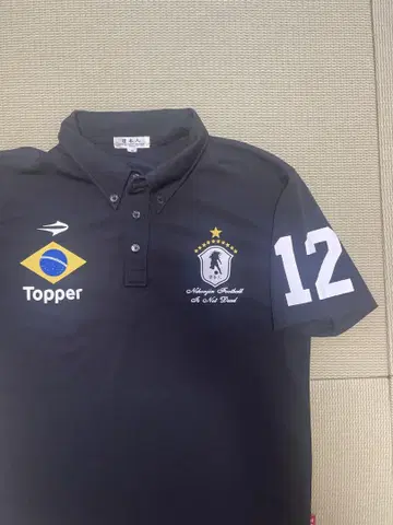 스포츠 샵 일본인 topper 피케 셔츠