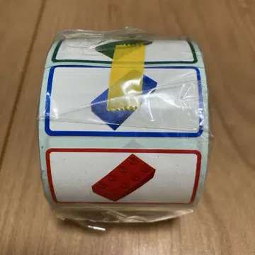 미개봉 LEGO 레고 롤씰 원형 990023 스티커 씰 레고