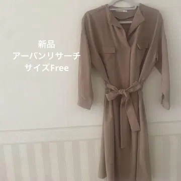 [새상품] URBAN RESEARCH DOORS 셔츠 원피스