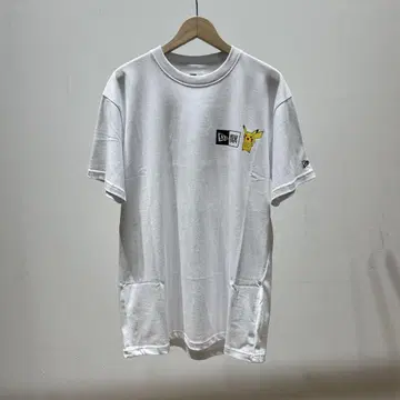 NEW ERA 포켓몬 콜라보 T셔츠 화이트