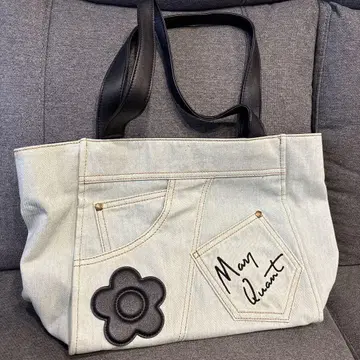 Mary Quant 데님 토트백