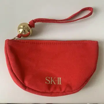 SK-II 빨간색 파우치 골드 참 포함