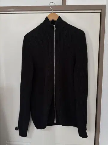 ZARA 드라이버 니트 (더블 지퍼)