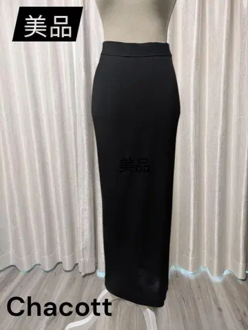 새상품급 슬릿 Chacott 롱 스커트