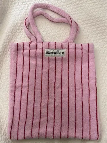 bongusta 토트백 핑크