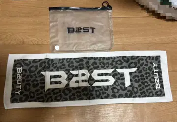 BEAST(B2ST) 슬로건 세트 투명 파우치 포함