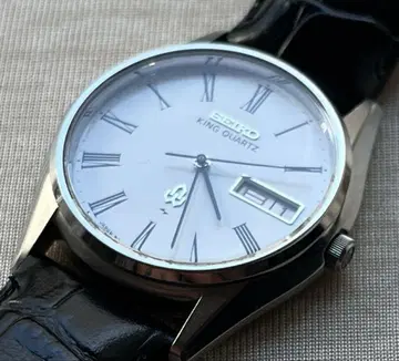 SEIKO 킹 쿼츠 5856-8040 로만 인덱스 작동 새상품급