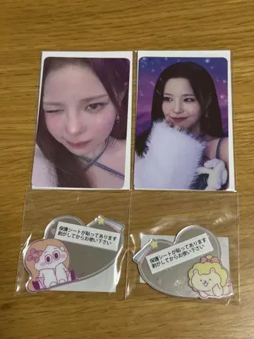 NiziU 마코 해피 드로우 트레이딩 카드 미러 스티커