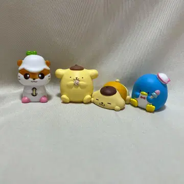 산리오 4점 세트 폼폼푸딩 턱시도샘 코로코로쿠리링