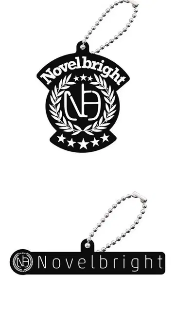 Novelbright 캡슐 러버 마스코트 로고 세트