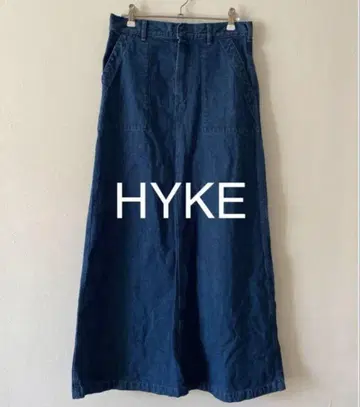 HYKE 데님 롱 스커트