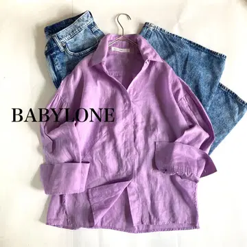 바빌론 BABYLONE 셔츠 린넨 셔츠