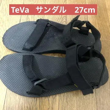 TeVa 테바 샌들 블랙 27cm
