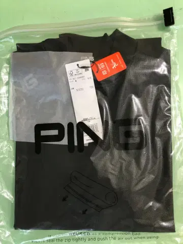 PING 애드엘름 하이넥 긴팔 이너 셔츠 M 사이즈 블랙
